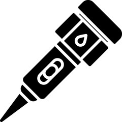 Blood Lancet Icon Vector Element
