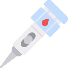 Blood Lancet Icon Vector Element