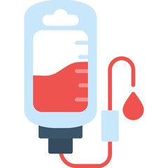 Blood Bag Icon Vector Element