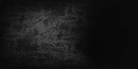 Textured black grunge background eps10