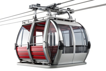 cable car in the mountains