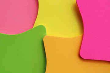 Background made of colorful sticky notes