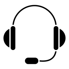 Headphones Icon glyph