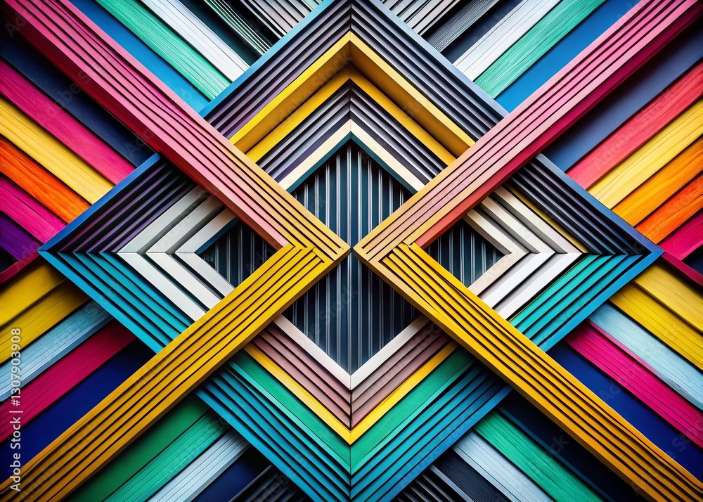 Poster abstract dynamic intersecting lines minimalist geometric background for advertisement