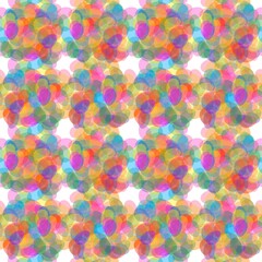 Easter eggs seamless spring pattern for wrapping paper and fabrics