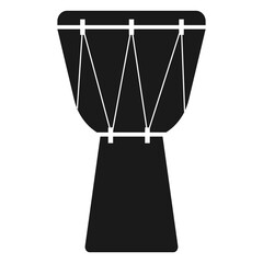 Hand Drum Flat Music Instrument Illustration