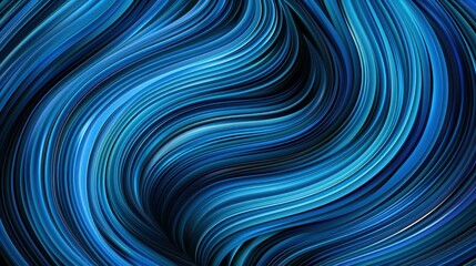 Fototapeta premium Explore deep blue waves with a grainy texture, perfect as a background or wallpaper for artistic designs and headers.
