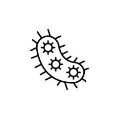 Protozoa line icon