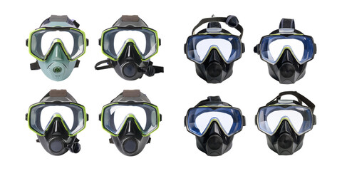 Variety of Diving Masks for Underwater Exploration and Sports