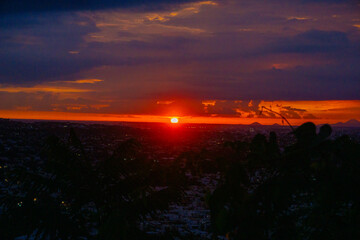 atardecer