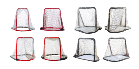 Various Sizes of Sports Training Mesh Goals for Practice Sessions