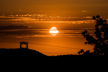 atardecer