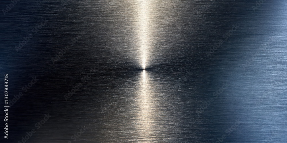 Poster smooth metallic surface with subtle reflections and gradient light effect for modern background and 