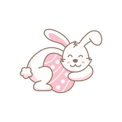 Cute Cartoon Bunny Illustration