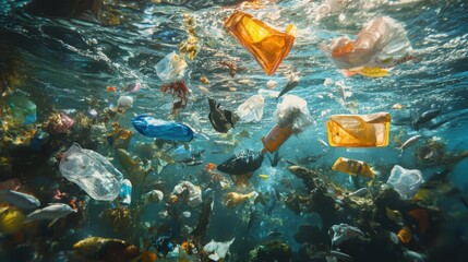 Zanieczyszczenie wody plastikowymi odpadami