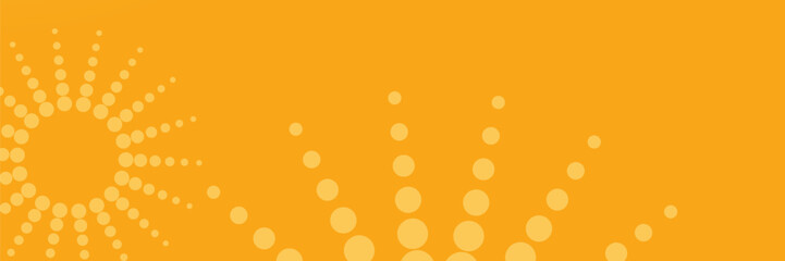 banner template design with header interface gradient style