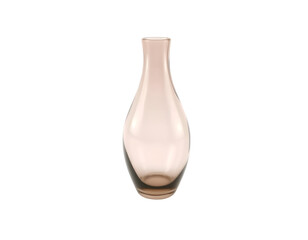 Ceramic vase isolated on transparent background