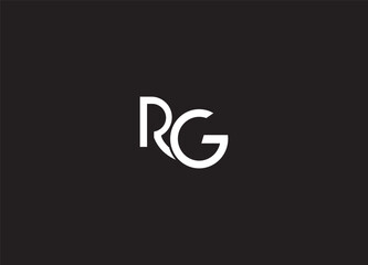 RG creative logo design and initial logo