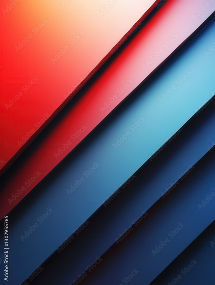 Poster Dynamic gradient background reflecting political movement and progress with abstract lines for visual interest Generative AI