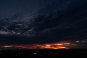 atardecer