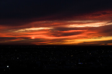 atardecer