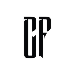 CF monogram logo design letter text name symbol monochrome logotype alphabet character simple logo