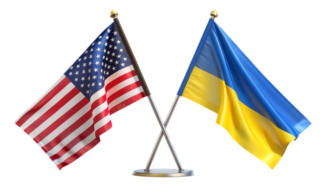 flag of the united states of america isolated