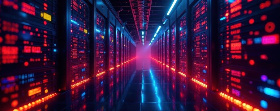 Advanced quantum computing datacenter, interconnected nodes, security, quantum computing