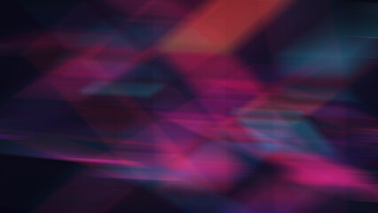 Fototapeta premium Abstract blurred colorful glowing backdrop.