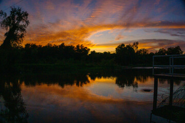 atardecer