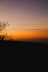 atardecer