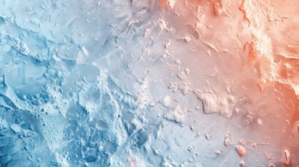 Fototapeta premium Subtle division background with ice surface and blend of light shades