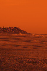 atardecer en el mar