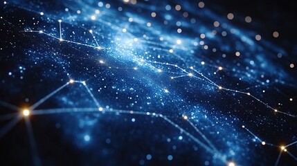 Fototapeta premium Global network connections abstract