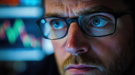 A day trader using a stoplimit order to minimize risk during a volatile trading session, Market Orders, Cautious and precise