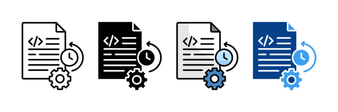 Code Legacy  Icon Set Multiple Style Collection