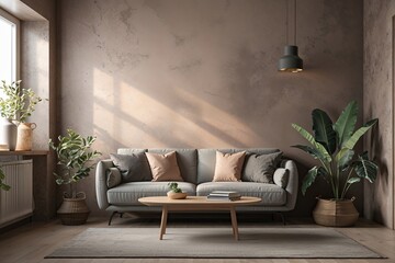 Soft Muted Modern Gradient Texture with Grain Fusion for Cozy Stylish Interiors