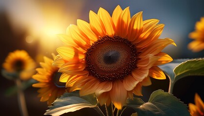 Naklejka premium sunflower