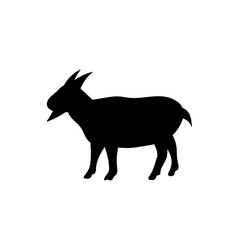 vector goat silhouettes

