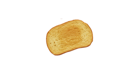 bread isolated on white