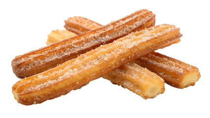 Delicious Sugar-Coated Churros: Golden Fried Pastry Treat