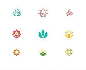 set of vector icons