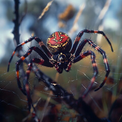 Vivid Detailing of a Spider: Fascinating Arachnid Identification Study