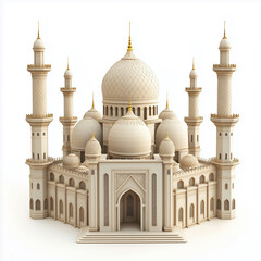 Obraz premium 3D Mosque 