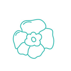 Collection of spring colorful flower
