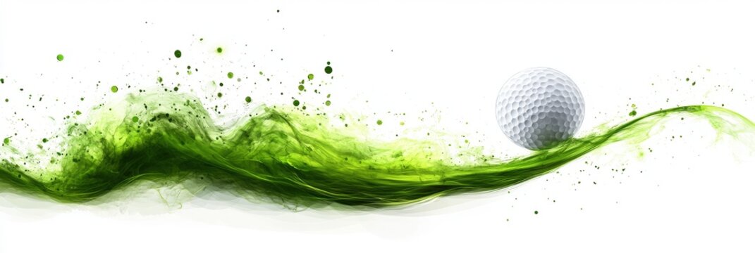 vector illustration golf