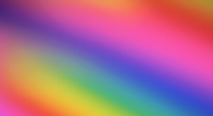 Obraz premium Soft Gradient of Vibrant Rainbow Colors