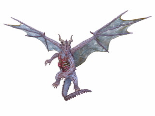 ドラゴン　3DCGレンダリング