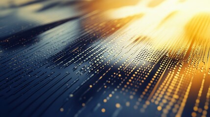 Abstract Digital Background with Colorful Light and Textures