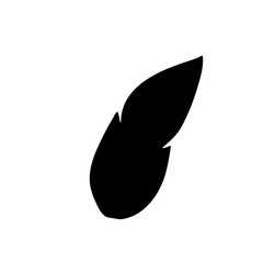 Feather black icon
